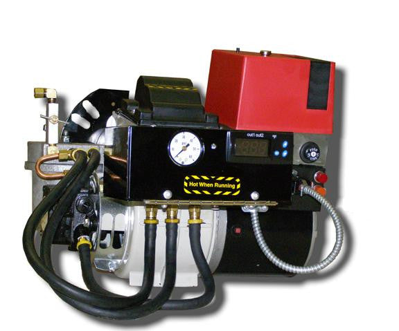 INOV8 Model S200 Waste Oil Burner used on F450 furnace