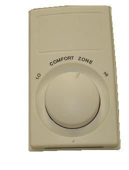 Wall Thermostat used to control room temperature for INOV8 waste